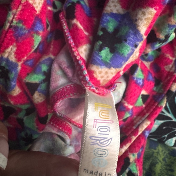 LuLaRoe Colorful Patterned Leggings - Picture 6 of 6